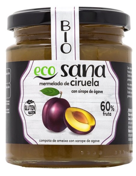 Mermelada de Ciruela con Sirope de Ágave Bio
