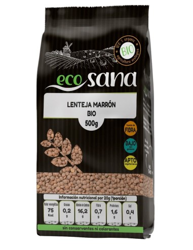 Lenteja Marron Bio 500G Ecosana