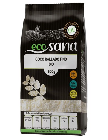 Coco Rallado Fino Bio 150G Ecosana