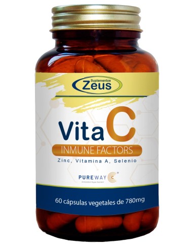 Vitamina C Inmune Factors 60Cap. de Zeus