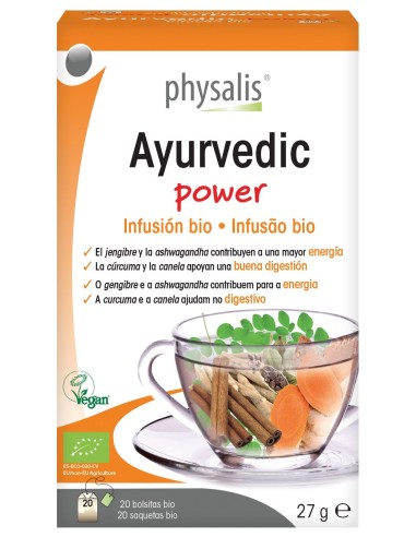 Infusión Ayervedic Power Bio