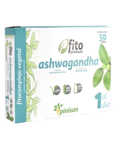 Fito Premium Ashwaganda 30Cap. de Pinisan