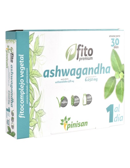 Fito Premium Ashwaganda 30Cap. de Pinisan