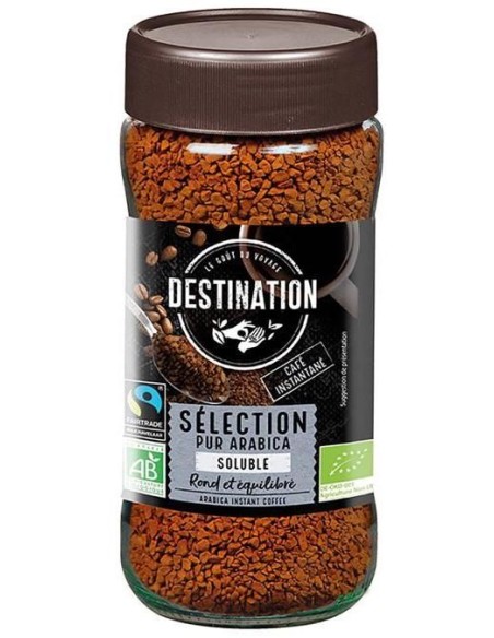 Cafe Soluble Arabica Bio, 100 G de Deastination
