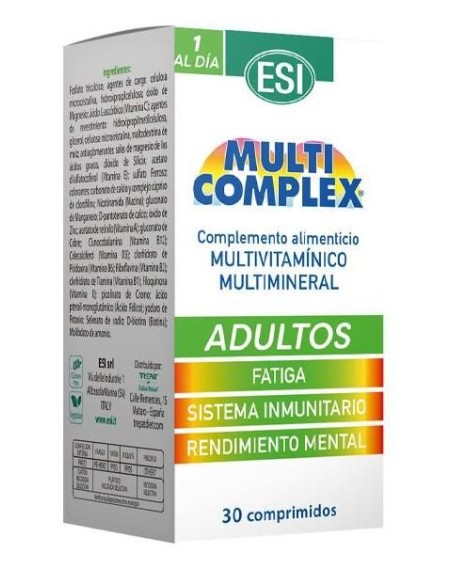 Multicomplex Adultos (30Tabl.) De Esi