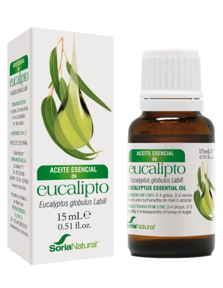 Aceite Esencial de Eucalipto 15 ml de Soria Natural
