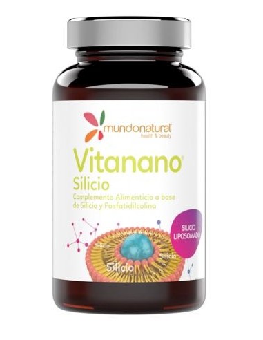 Vitanano Silicio Liposomado 30Cap. de Mundonatural