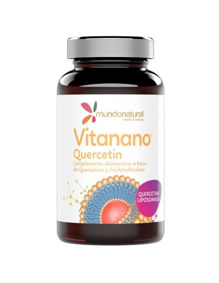 Vitanano Quercetin Liposomado 30Cap. de Mundonatural