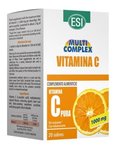 Multicomplex Vitamina C Pura 1.000