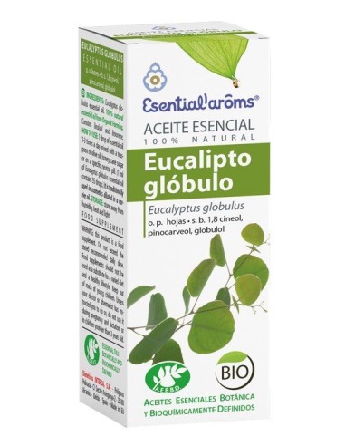 Eucalipto Globulus Aceite Esencial 10Ml. Bio de Esential Aro