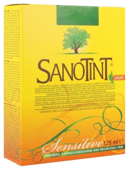 Tinte Sanotint Sensitive nº 75 Castaño Dorado