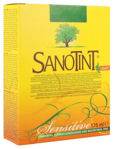Tinte Sanotint Sensitive nº 74 Castaño Claro