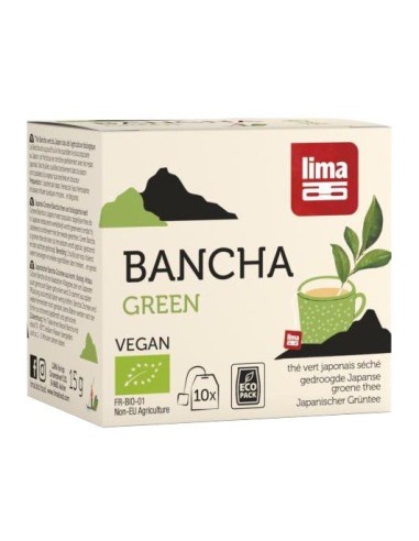 Te Verde Bancha Filtros 15G Bio de Lima