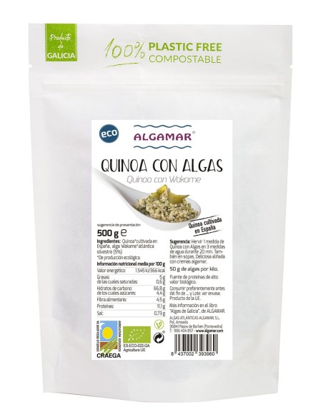 Quinoa con Algas