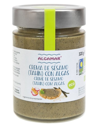 Crema Sésamo (Tahín) con Algas
