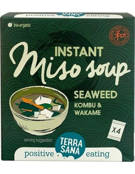 Sopa de Miso Instantánea 4X10 Sobres Terrasana 40 g