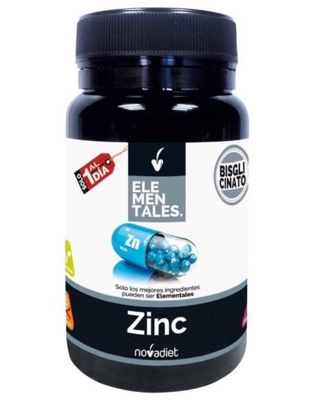 Zinc 60Cap. Elementales de Novadiet