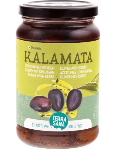 Aceitunas Kalamata Con Hierbas 345 G de Terrasana