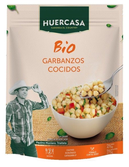 Garbanzo Pedrosillano Cocido Bio, 475 G de Huercasa