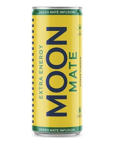 Bebida Energética de Mate - Sabor Cítrico