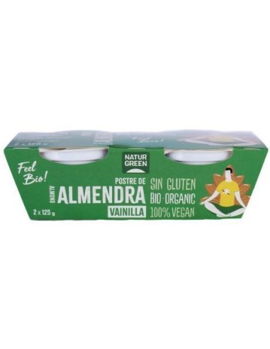 Naturgreen Almendras Bio Vainilla 2 X 125 Gr de Naturgreen