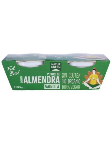 Naturgreen Almendras Bio Vainilla 2 X 125 Gr de Naturgreen