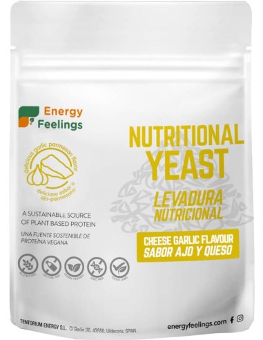 Levadura Nutricional Sabor Ajo y Queso