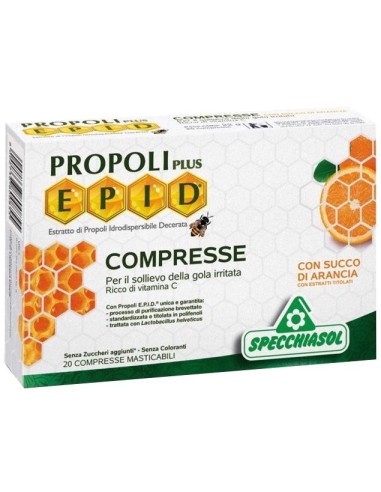 Epid Miel-Naranja 20 Comp. Specchiasol – Salud Natural