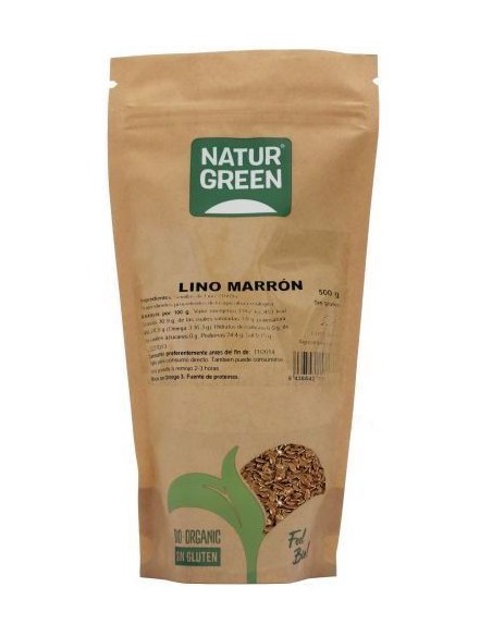 Semillas de Lino Marrón