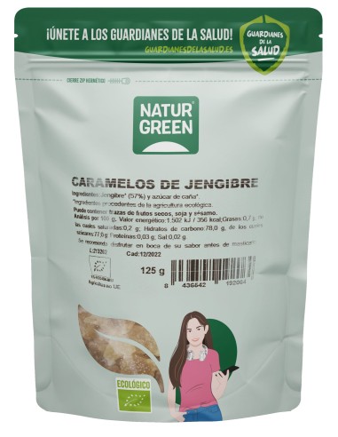 Caramelos de Jengibre