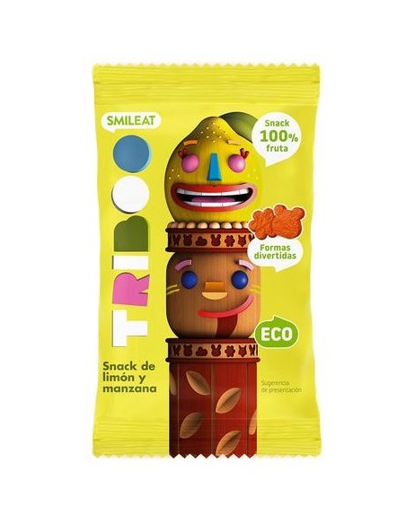 Snack De Limón Y Manzana Bio, 25 G de Smileat