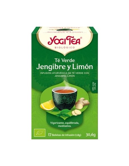 Té Verde Jengibre y Limón