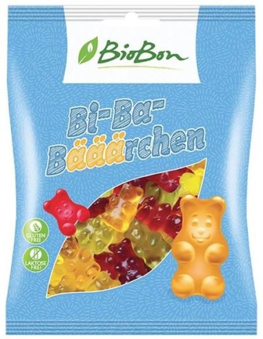 Caramelos de Ositos de Goma Con Zumo de Fruta Bio 100 gr