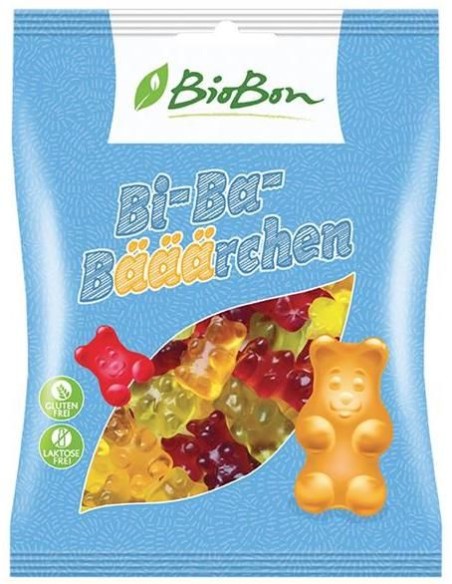 Caramelos de Ositos de Goma Con Zumo de Fruta Bio 100 gr