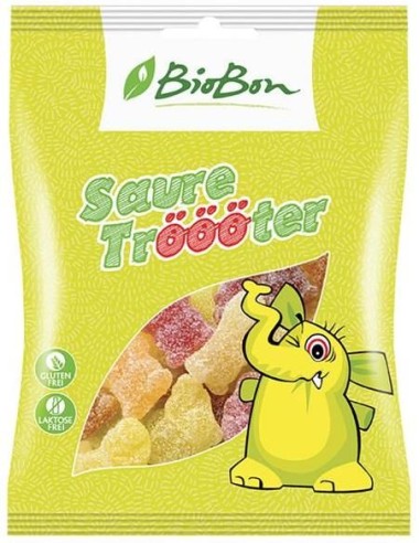Caramelos de Goma Sabor Frutas Ácidas Bio 100 gr de Biobon