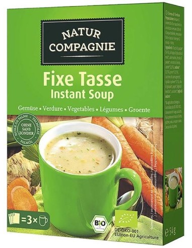 Sopa De Champiñones Instantanea 12Cajasx3 Sobres Bio Natur Companier