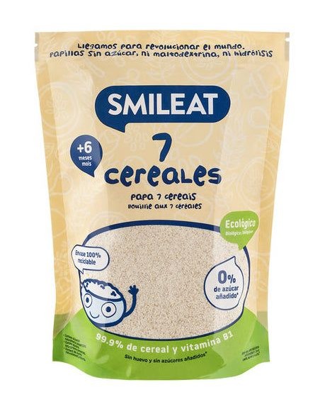 Papilla De 7 Cereales 200 G Eco de Smileat