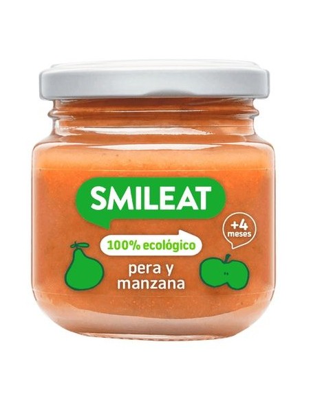 Tarrito De Pera Y Manzana 130 G Eco de Smileat