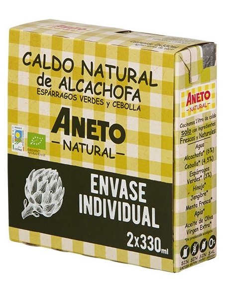 Pack Caldo de Alcachofa Bio