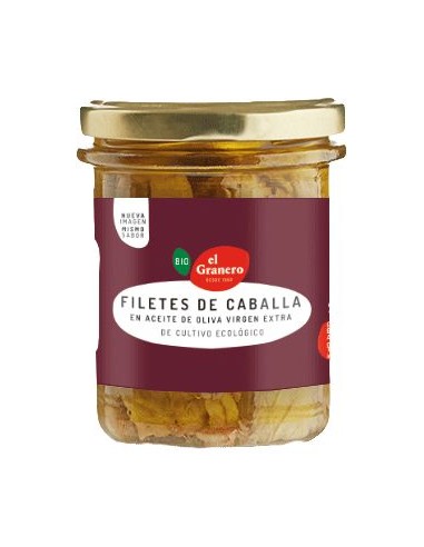 Filetes De Caballa Bio, 195 G de El Granero Integral