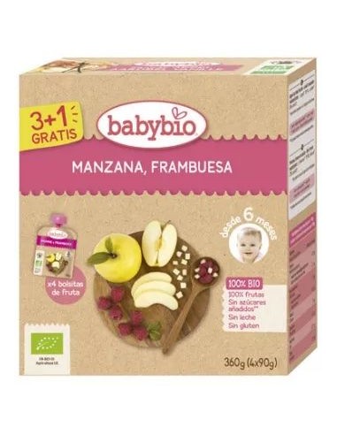Pack Smoothies Manzana y Frambuesa