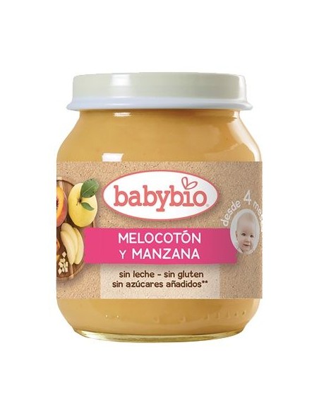 Tarrito de Melocotón y Manzana