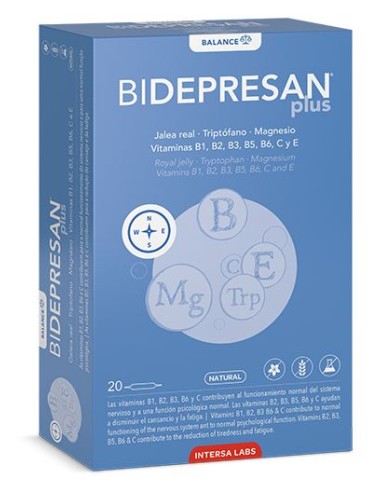 Bipole Bidepresan Plus 20 ampollas de Intersa