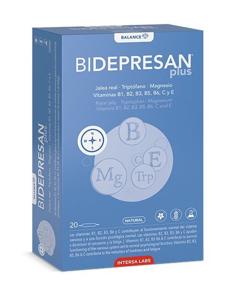Bipole Bidepresan Plus 20 ampollas de Intersa