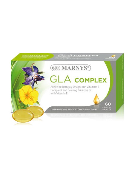 Gla Complex - Onagra + Borraja   60 Cápsulas X 515 Mg Marnys