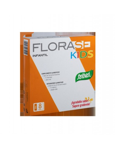 Florase Kids 8 Viales De Santiveri