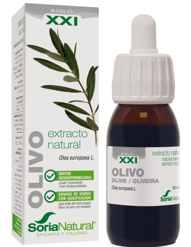 Ext. Olivo Xxi 50Ml. S/Al de Soria Natural