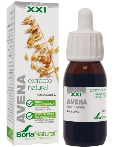 Ext. Avena Xxi 50Ml. S/Al de Soria Natural