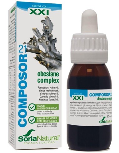 Composor 21 Obestane Complex Xxi 50Ml. de Soria Natural