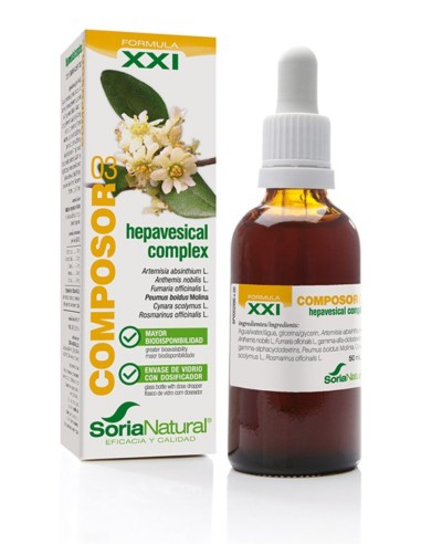 Composor 3 Hepavesical Complex Xxi 50Ml. de Soria Natural